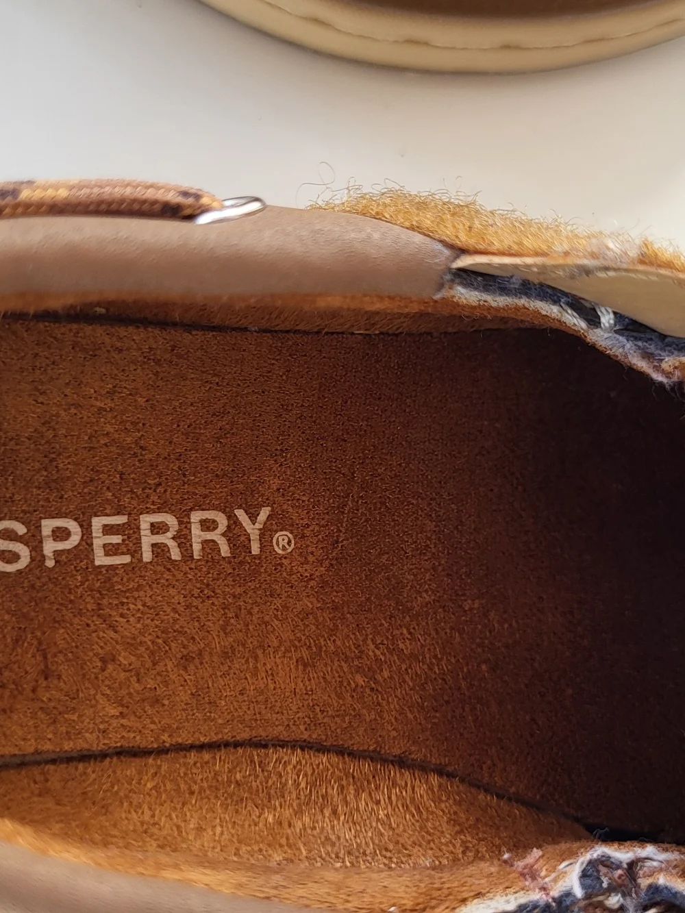 Sperry Baby Memory Foam Shoes For Boy Size 6